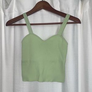 Zara sweetheart top